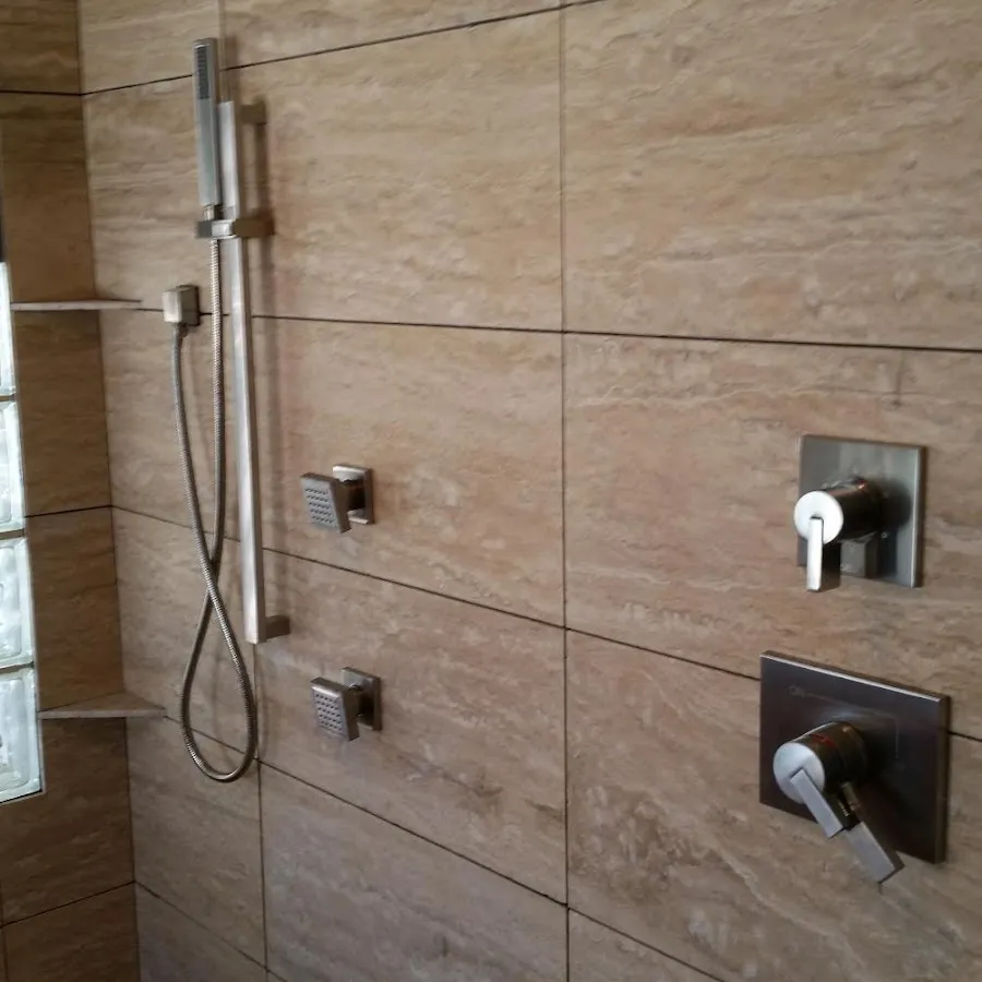 Shower fixture installation for Gas Line Repair in Petersburg